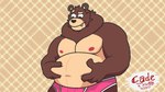 anthro belly black_nose brown_body clothing cute_fangs fangs humanoid_hands male moobs navel nipples overweight overweight_male solo teeth underwear hik0 the_human_heart_(game) cade_maplebottom bear mammal 16:9 2021 widescreen