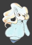 anthro big_breasts breasts female solo envyblacksun nintendo pokemon canid canine fox generation_1_pokemon mammal ninetales pokemon_(species) hi_res