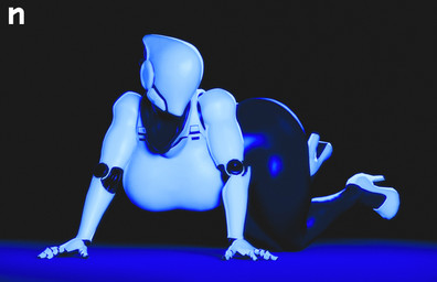 big_breasts big_butt breasts butt clothing curvy_figure female footwear high_heels machine not_furry shoes solo thick_thighs wide_hips nabito_dan garry's_mod haydee_(game) haydee android humanoid robot robot_humanoid absurd_res hi_res