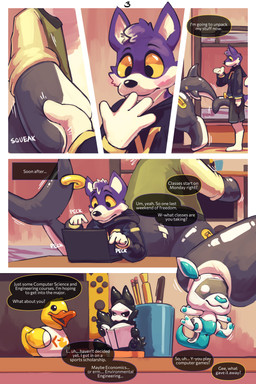 4_fingers anthro big_tail biped black_clothing blush bottomless clothed clothing computer dominant_inflatable dominant_pool_toy dormitory duo electronics figurine fingers hoodie inflatable laptop male marker pen_(object) pencil_(object) pool_toy sound_effects speech_bubble tail text topwear sexotheque changed_(video_game) nintendo nintendo_switch aeros_(friday_night_gurus) apollo_(friday_night_gurus) bondi_(braeburned) puro_(changed) animate_inanimate aquatic canid canine canis domestic_dog fish husky living_inflatable mammal nordic_sled_dog shark spitz 2024 2:3 absurd_res comic digital_media_(artwork) english_text hi_res