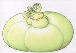 belly big_belly big_breasts breasts cactus female green_body huge_belly hyper hyper_belly overweight plant simple_background solo white_background yellow_sclera shar0makai cactus_creature cactus_humanoid elemental_creature elemental_humanoid flora_fauna humanoid plant_humanoid 2023 absurd_res hi_res traditional_media_(artwork)