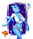 anthro big_breasts blush breasts cat cleavage clothed clothing feline female fish gumball_watterson male mammal marine milf mother nicole_watterson open_mouth parent skimpy smile the_amazing_world_of_gumball tongue tongue_out tortuga
Rating: Questionable
Score: 12
User: Robinebra
Date: August 10, 2013