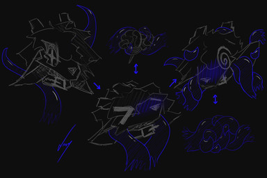 anthro antlers blush collar ear_penetration female horn mindfuck overstimulation penetration solo tentacle_penetration tentacles azzy~xyz azzy_(azzy~xyz) deer mammal hi_res