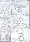 anthro black_and_white bottomwear breasts canid canine clothed clothing comic dasyuromorph dialogue duo english_text exposed_breasts female female_on_top fur furniture hair hug jacket kiss_on_lips kissing kitfox-crimson looking_at_another looking_at_partner macropod male male/female mammal marsupial monochrome multicolored_body multicolored_fur nipples no_bra novus_(kitfox-crimson) on_top open_mouth opening_jacket pants presenting recently_extinct_species romantic romantic_ambiance romantic_couple rumour_(kitfox-krimson) self_exposure shirt sketch sofa speech_bubble stolen_generation t-shirt text thinking thought_bubble thylacine topwear two_tone_body two_tone_fur