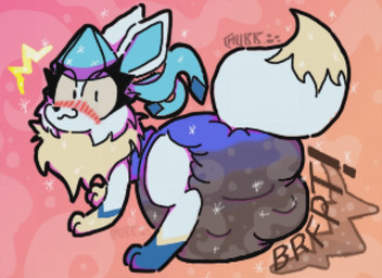 blush candy candy_mess chocolate clothed clothing cold dessert diaper diaper_only embarrassed feces female feral food gynomorph intersex neck_tuft pooping_candy rear_view snow soiled_diaper soiling solo topless tuft unclean_diaper unusual_feces used_diaper wearing_diaper chubbulus nintendo pokemon sundae_(chubbulus) eevee eeveelution generation_1_pokemon generation_4_pokemon glaceon glacevee hybrid pokemon_(species) 11:8