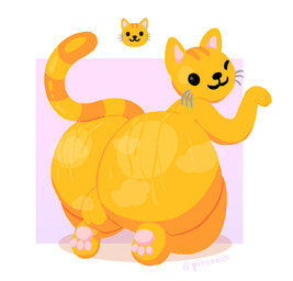 anthro backsack balls big_balls big_butt biped bodily_fluids butt emoji feet genitals kneeling looking_at_viewer looking_back male markings musk musky_butt one_eye_closed paw_pose pawpads paws pose raised_tail rear_view simple_background smile solo striped_markings striped_tail stripes sweat sweaty_butt tail tail_markings whiskers wink pincoosh cat_emoji domestic_cat felid feline felis mammal digital_media_(artwork) hi_res signature