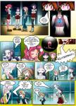 absurd_res alternate_species bra_strap clothed clothing comic dialogue english_text female fluttershy_(mlp) friendship_is_magic greeting group hair hasbro hi_res human humanized mammal mauroz multicolored_hair my_little_pony pinkie_pie_(mlp) purple_hair rainbow_dash_(mlp) rainbow_hair rarity_(mlp) text twilight_sparkle_(mlp) two_tone_hair