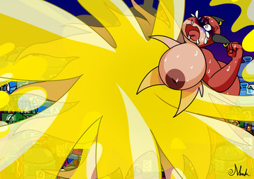 5_fingers accessory anthro areola belly belly_inflation belly_pop beverage beverage_bottle beverage_can big_breasts bladder_inflation bladder_pop blue_background blue_blush blush bodily_fluids bottle breasts bursting container crying excessive_sweat excessive_urine female fingers fist furgonomic_piercing furgonomics genital_fluids gloom_blush gradient_background horn horn_piercing huge_breasts hyper_urine imminent_death inflation jewelry nipples omorashi open_mouth piercing popping purple_background ring ringed_eyes ruptured_bladder simple_background soda sweat tail tail_accessory tail_jewelry tail_ring tears thick_tail tongue urine veiny_head water_jug eggrollsushi titanicmann28 titan_(titanicmann28) scalie