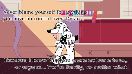 black_ears black_nose black_spots bodily_fluids crying duo female feral fur hug male spots tears text toony white_body white_fur white_spots danukistudio 101_dalmatian_street 101_dalmatians disney delilah_(101_dalmatians) dylan_(101_dalmatians) canid canine canis dalmatian domestic_dog mammal 16:9 english_text hi_res widescreen mother_(lore) mother_and_child_(lore) mother_and_son_(lore) parent_(lore) parent_and_child_(lore) parent_and_son_(lore) son_(lore)