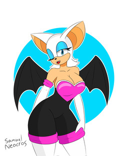 armwear bat_wings big_breasts bodysuit breasts clothing elbow_gloves fangs female gloves handwear legwear membrane_(anatomy) membranous_wings skinsuit smile solo stockings teeth thick_thighs tight_clothing wide_hips wings samuel-neocros sega sonic_the_hedgehog_(series) rouge_the_bat hi_res