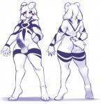 0r0ch1 2015 alternate_version_at_source anthro asriel_dreemurr_(god_form) balls biped black_sclera blush boss_monster_(undertale) bovid butt caprine erection front_and_back fur genitals hi_res horn humanoid_genitalia humanoid_penis long_ears male mammal markings monochrome multiple_angles muscular muscular_anthro muscular_male nude penis simple_background solo source_request standing third-party_edit tribal tribal_markings twunk undertale undertale_(series) white_background white_body white_fur wide_hipped_male wide_hips