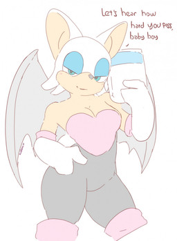 ageplay anthro armwear bat_wings breasts clean_diaper cleavage clothed clothing command commanding_viewer dialogue diaper dominant dominant_female elbow_gloves female folded_diaper gloves handwear holding_diaper infantilism lidded_eyes looking_at_viewer medium_breasts membrane_(anatomy) membranous_wings narrowed_eyes peeing_request requesting roleplay simple_background skinsuit smile solo talking_to_viewer text tight_clothing touching_diaper white_background wings hardscales sega sonic_the_hedgehog_(series) rouge_the_bat bat mammal 2021 artist_name english_text hi_res portrait three-quarter_portrait