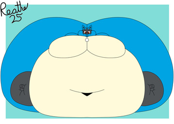 :< anthro belly big_belly big_butt big_cheeks big_moobs black_inner_ear blue_background blue_body blue_ears bodily_fluids border butt chubby_cheeks front_view huge_belly huge_butt huge_moobs hyper hyper_belly hyper_butt hyper_moobs immobile male moobs morbidly_obese morbidly_obese_anthro morbidly_obese_male multicolored_body obese obese_anthro obese_male overweight overweight_anthro overweight_male red_eyes simple_background sitting solo spikes spikes_(anatomy) sweat sweatdrop tan_body two_tone_body white_border reathe nintendo pokemon generation_4_pokemon lucario pokemon_(species) 2025 absurd_res colored digital_media_(artwork) flat_colors hi_res signature