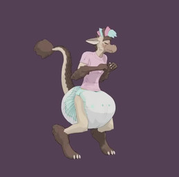3_toes 4_fingers accident anthro big_diaper blue_body blue_fur blush blush_lines bodily_fluids brown_body brown_fur brown_hair brown_tail bulge clean_diaper clothed clothing cum cum_stain cumming_while_shitting diaper diaper_bulge digitigrade ears_back ejaculation erection excessive_feces feces feet fingers fur genital_fluids hair hands-free huge_diaper hyper hyper_diaper hyper_feces hyper_soiling male nervous orgasm pink_body pink_fur pivoted_ears pooping raised_tail sagging_diaper simple_background sneeze soiled_diaper soiling soiling_diaper solo sound_effects spontaneous_ejaculation stained_diaper standing tail tan_body tan_fur tan_tail tenting toes unclean_diaper used_diaper using_diaper wearing_diaper wide_eyed poofbuttrocky sound_warning mythology daki_(poofbuttrocky) dragon furred_dragon furred_scalie mythological_creature mythological_scalie scalie 3d_(artwork) 3d_animation animated digital_media_(artwork) short_playtime sound video