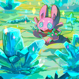 biped blue_eyes chibi claws crystal happy painting_(object) purple_body purple_scales scales solo sparkles text blitzdrachin conditional_dnp aedis monster reptile scalie unknown_species 1:1 2023 artist_name digital_media_(artwork) digital_painting_(artwork) painting_(artwork)