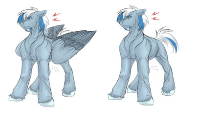 alternate_species blue_eyebrows blue_eyes blue_facial_hair blue_goatee blue_hooves blue_mane blue_tail blue_wings closed_frown eyebrows facial_hair feathered_wings feathering feathers feral frown fur furrowed_eyebrows goatee hooves male male_feral mane medium_tail mouth_closed multicolored_facial_hair multicolored_goatee multicolored_mane multiple_forms quadruped short_mane simple_background solo standing tail text two_tone_facial_hair two_tone_goatee two_tone_mane two_tone_tail unguligrade white_background white_facial_hair white_goatee white_mane white_tail wings rayrage hasbro my_little_pony mythology fan_character earth_pony equid equine horse mammal mythological_creature mythological_equine pegasus pony 2021 artist_name colored colored_sketch digital_drawing_(artwork) digital_media_(artwork) english_description hi_res russian_description shaded sketch
