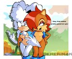 alternate_costume anthro blue_eyes boots breasts clothing clothing_swap duo female footwear horn shoes text derekunleashed idw_publishing sega sonic_the_hedgehog_(comics) sonic_the_hedgehog_(idw) sonic_the_hedgehog_(series) lanolin_the_sheep_(sonic) sally_acorn bovid caprine chipmunk ground_squirrel mammal rodent sciurid sheep english_text hi_res