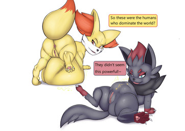 after_vore anus digestion female female_pred genitals smile smirk vore vulva poisonsneksoffie nintendo pokemon human mammal invalid_tag