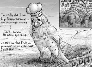 aerial_view aircraft airplane beach beak black_talons building canal city claws cloud crater destruction dialogue distant_city earthquake feathers feet feral folded_wings forest high-angle_view jet landscape landscape_background landscape_dwarfing macro male mountain open_beak open_mouth outside plant rambling river shaking sky solo talons text toes toony tree vehicle water wings yubirb avian bird falcon falconid kestrel english_text hi_res