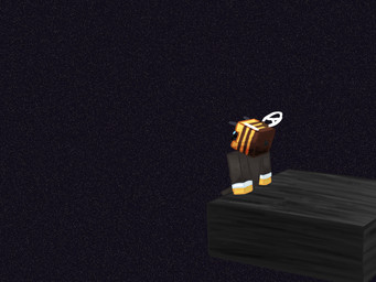 ambiguous_gender anthro clothing sitting sitting_on_ledge solo suit baltdev_(artist) microsoft minecraft mojang xbox_game_studios heptor_(baltdev) bee_(minecraft) humanoid 4:3 male_(lore)