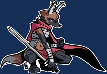 anthro bandage bandaged_arm cape clothing crouching ear_piercing ear_ring female holding_melee_weapon holding_object holding_sword holding_weapon hoop_ear_ring melee_weapon narrowed_eyes navel piercing red_cape red_clothing ring_piercing solo sword weapon ti0_ech0 sang:_the_desert_blade sang_(sang:_the_desert_blade) african_wild_dog canid canine mammal alpha_channel