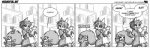 anthro christmas comic conditional_dnp cuddling dialogue duo english_text eurasian_red_squirrel female fur greyscale hair holidays human jollyjack mammal monochrome plushie rodent scarlet_(sequential_art) sciurid sequential_art tail text toy tree_squirrel