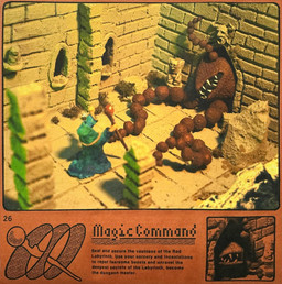 ambiguous_gender cloak clothing detailed_background doorway dungeon duo fantasy holding_object inside magic_user rock scepter sharp_teeth stone_wall teeth tentacles text wall_(structure) plastiboo human mammal monster english_text hi_res sculpture_(artwork) traditional_media_(artwork)