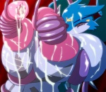 big_breasts breast_grab breast_squeeze breasts cdi cum cum_in_nipples cum_inside cum_on_breasts dicknipples digimon exveemon female forced gaping_nipples nipple_penetration nipples rape red_eyes tentacle_rape tentacles
Rating: Explicit
Score: 4
User: st93006
Date: October 05, 2012