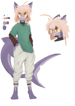 anthro fin hair male shark_tail solo kecuxa amphibian aquatic fish shark absurd_res hi_res