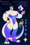 celestei_estellar_(entitropy) machine muscular open_mouth professor star entitropy deity robot 2:3 absurd_res hi_res