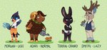 anthro antlers beak biped clothed clothing feathers flower fur holding_object holding_tool holding_wrench horn male open_mouth open_smile plant scut_tail short_tail smile tail text tools wool_(fur) wrench aevris animal_crossing nintendo adari_(aevris) dmitri_(aevris) morgan_(aevris) torrin_(aevris) avian bird bovid caprine deer lagomorph leporid mammal rabbit sheep english_text hi_res