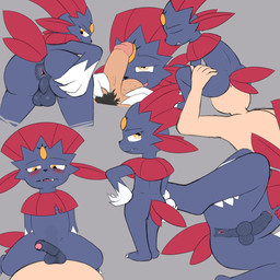 anal anal_penetration anthro anthro_penetrated anus backsack ball_sniffing ball_worship balls biped blush body_worship butt circumcised claws closed_smile cowgirl_position erection erection_while_penetrated eyes_closed facesitting forehead_gem foreskin from_front_position gem genital_worship genitals glans grey_background hand_on_butt hand_on_hip hand_on_own_butt hand_on_own_hip human_on_anthro human_penetrating human_penetrating_anthro human_penetrating_male humanoid_genitalia humanoid_penis interspecies larger_human larger_male light_body light_skin looking_at_viewer looking_back looking_back_at_viewer looking_pleasured lying male male/male male_anthro male_facesitting_male male_human male_penetrated male_penetrating male_penetrating_anthro male_penetrating_male monotone_background mouth_closed on_bottom on_side on_top partially_retracted_foreskin penetration penile penile_penetration penis penis_in_ass perineum presenting presenting_hindquarters pubes sex simple_background sitting sitting_on_another size_difference smaller_anthro smaller_male smile smiling_at_viewer sniffing spread_legs spreading standing urethra x-ray_view starry5643 nintendo pokemon generation_4_pokemon human mammal pokemon_(species) weavile 1:1 absurd_res colored digital_media_(artwork) full-length_portrait hi_res multiple_scenes portrait