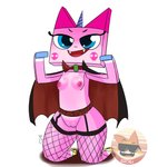 anthro breasts clothing costume female genitals horn lego_brick nipples nude pussy small_breasts solo thick_thighs vampire_costume foxart950 cartoon_network lego mythology the_lego_movie unikitty! unikitty domestic_cat equid equine felid feline felis hybrid mammal mythological_creature mythological_equine unicorn vampire absurd_res hi_res