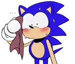 anthro big_eyes big_head blush bodily_fluids clothing ellipsis gloves green_eyes handkerchief handwear holding_object kerchief male male_anthro shocked simple_background solo sweat thin_thighs toony white_background sssonic2 sega sonic_the_hedgehog_(series) sweating_towel_guy sonic_the_hedgehog eulipotyphlan hedgehog mammal meme reaction_image source_request