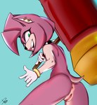 anthro anus female genitals nude pussy solo didky sega sonic_the_hedgehog_(series) amy_rose eulipotyphlan hedgehog mammal absurd_res hi_res