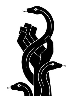 5_fingers ambiguous_gender apode feral fingers forked_tongue group legless pupils silhouette simple_background slit_pupils tongue tongue_out white_background sunnyclockwork scp_foundation serpent_(scp_foundation) human mammal reptile scalie snake 2015 black_and_white digital_drawing_(artwork) digital_media_(artwork) hi_res monochrome