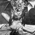 breasts demon demon_wings female forced greyscale horn human lying male mammal monochrome not_furry on_back open_mouth penetration rape sex spikes spread_legs spreading table_lotus_position unknown_artist wings
Rating: Explicit
Score: 1
User: Acolyte
Date: March 31, 2014