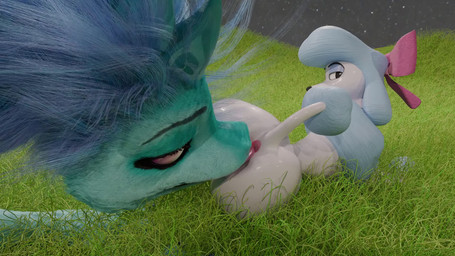 accessory anal anus blue_body bow_ribbon butt butt_sniffing deep_rimming duo female female/female female_feral feral feral_on_feral fur genitals grass hair_accessory hair_bow hair_ribbon licking looking_back looking_pleasured lying macro makeup on_side oral penetration plant raised_tail ribbons rimming sex sniffing tail tail_anus tail_motion tailwag tongue tongue_out tongue_penetration wet wet_body swoomy kezsh_(modeler) asian_mythology disney east_asian_mythology mythology oliver_and_company raya_and_the_last_dragon georgette_(disney) sisu_(ratld) aquatic_dragon canid canine canis domestic_dog dragon eastern_dragon mammal marine mythological_creature mythological_scalie poodle scalie 16:9 3d_(artwork) 3d_animation animated crossover digital_media_(artwork) hi_res huge_filesize long_playtime no_sound webm widescreen