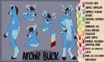 anthro antlers backsack balls biped blue_body blue_fur blush blush_lines brown_eyes brown_hair circumcised cloven_hooves flaccid fur genitals glans glowing_antlers hair hooves horn humanoid_genitalia humanoid_penis male male_anthro nude_anthro penis simple_background smile solo unguligrade kikisinkspray archie_b_antlers_(archiehasantlers) deer mammal 2022 5:3 absurd_res digital_drawing_(artwork) digital_media_(artwork) hi_res model_sheet nonbinary_(lore)