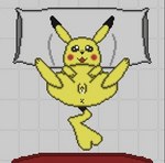 after_masturbation anus bed bodily_fluids excited feet female feral fur furniture genital_fluids genitals pillow presenting presenting_anus pussy solo vaginal_fluids yellow_body yellow_fur toridiaz nintendo pokemon generation_1_pokemon pikachu pokemon_(species) digital_media_(artwork) pixel_(artwork)