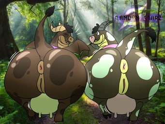 anus big_anus big_butt big_udders butt conversation_without_dialog duo eyes_closed female feral genitals huge_butt huge_hips teats udders vulva walking_together wide_hips wobbling_butt landon_starz mythology bovid bovine cattle dragon hybrid mammal mythological_creature mythological_scalie scalie 4:3 hi_res