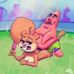 anthro big_breasts bodily_fluids breasts cum dessert duo female food genital_fluids genitals hot_dogging ice_cream male male/female overweight overweight_male penis popsicle pube_peek pubes sea seaside sex small_penis std water stlkr nickelodeon spongebob_squarepants patrick_star sandy_cheeks animal_humanoid asterozoan echinoderm humanoid mammal mammal_humanoid marine rodent rodent_humanoid sciurid sciurid_humanoid starfish tree_squirrel_humanoid 1:1 hi_res