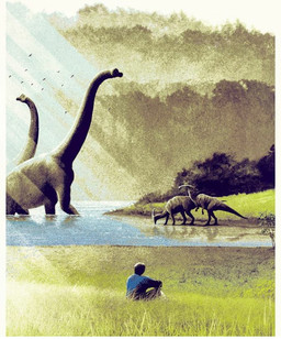 blue_clothing blue_shirt blue_topwear clothing drinking female grass group light male plant sam_neil shirt sunlight topwear water matt_ferguson jurassic_park universal_studios alan_grant dinosaur diplodocid diplodocoid diplodocus hadrosaurid human mammal ornithischian ornithopod parasaurolophus prehistoric_species reptile saurischian sauropod sauropodomorph scalie