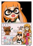 anthro clothing eyes_closed fangs female green_eyes group hair happy holding_object humanoid_pointy_ears long_hair male musical_note musical_symbol open_mouth orange_eyes orange_hair pointy_ears pseudo_hair smile solo symbol teeth tentacle_hair tentacles nrvos animal_crossing kirby_(series) mario_bros nintendo splatoon super_smash_bros. super_smash_bros._ultimate the_legend_of_zelda inkling_girl kirby link mario princess_zelda tom_nook_(animal_crossing) villager_(animal_crossing) animal_humanoid canid canine cephalopod cephalopod_humanoid humanoid hylian inkling mammal marine marine_humanoid mollusk mollusk_humanoid raccoon_dog tanuki crossover multiple_scenes signature