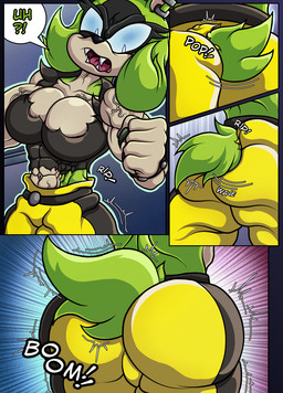 abs anthro biped claws clothing female female_anthro growth hair hyper macro macro_anthro macro_female muscular muscular_female nude outline pecs ritus solo teeth transformation trapezius vein morkzaytf9 idw_publishing sega sonic_the_hedgehog_(comics) sonic_the_hedgehog_(idw) sonic_the_hedgehog_(series) surge_the_tenrec afrosoricid mammal tenrec colored comic hi_res