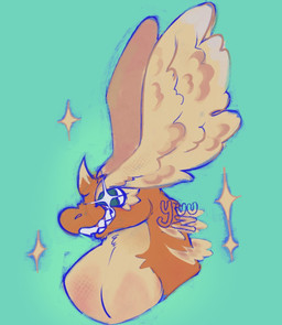 anthro blue_line_art feathered_wings feathers green_eyes head_wings horn light male male_anthro multicolored_body multicolored_feathers multicolored_horn orange_body orange_feathers orange_horn pecs pupils sharp_teeth side_view simple_background solo sparkles star_pupils tan_body tan_feathers tan_horn tan_wings teal_background teeth text toothy_grin two_tone_body two_tone_feathers two_tone_horn unusual_wing_placement white_pupils wings sillyhog nintendo pokemon pokemon_legends_z-a generation_9_pokemon mega_dragonite mega_evolution pokemon_(species) 2025 artist_name bust_portrait colored colored_line_art digital_drawing_(artwork) digital_media_(artwork) english_description hi_res lighting portrait shaded