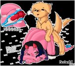 3_toes adolescent anal anal_knotting anal_penetration anal_tugging animal_genitalia antennae_(anatomy) anthro anthro_on_feral anthro_penetrated ass_up bestiality black_hair blep blue_hair bodily_fluids border claws clothed clothing crying cum cum_in_ass cum_inside cum_pool cumshot duo ejaculation eye_bags eyes_closed feather_antennae feathers feet femboy feral feral_penetrating feral_penetrating_anthro fluffy fur genital_fluids genital_slit genitals glistening glistening_body glistening_eyes hair highlights_(coloring) horn internal internal_anal knotting male male/male male_on_feral male_penetrated male_penetrating male_penetrating_male moan multicolored_eyes multicolored_hair neck_tuft nipples one_eye_closed onomatopoeia partially_clothed pawpads penetration penile penile_penetration penis penis_in_ass pink_body pink_feathers raised_tail red_claws red_horn relieved sex shota sigh sound_effects sparkles spread_legs spreading tail tail_motion tailwag tears text toes tongue tongue_out tuft two_tone_hair white_border yellow_body yellow_fur young young_anthro young_feral young_male yashak_(artist) european_mythology mythology yukiko_(yashak) avian bird_dog canid canine canis cockatrice domestic_dog golden_retriever hunting_dog hybrid mammal mythological_avian mythological_creature mythological_scalie reptile retriever scalie 2021 absurd_res alpha_channel english_text hi_res watermark