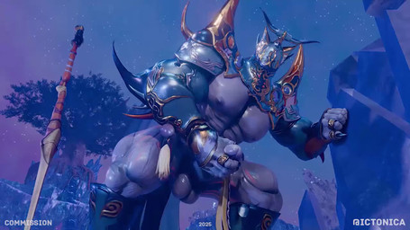 abs anthro balls biceps erection genitals glans humanoid_genitalia humanoid_penis leaning_on_wall male masturbation muscular muscular_anthro muscular_male nipples not_furry pecs penile penile_masturbation penis solo standing thrusting ictonica final_fantasy final_fantasy_v square_enix exdeath 16:9 3d_(artwork) 3d_animation animated digital_media_(artwork) high_framerate no_sound short_playtime webm widescreen