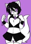 accessory anthro bottomwear clothing femboy front_view hair_accessory hairclip heart_(marking) heart_shape male markings panties skirt solo underwear shizuki sabbyth canid canine mammal 2010 digital_drawing_(artwork) digital_media_(artwork) portrait three-quarter_portrait