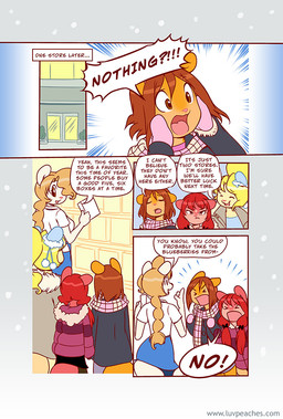 anthro clothed clothed_anthro clothing dialogue female fully_clothed fully_clothed_anthro pink_nose speech_bubble text miu mammal rodent sciurid tree_squirrel 2011 comic english_text url